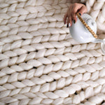 Chunky Knit Blanket