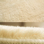 Fluffy Area Rug | Round Living Room Rugs