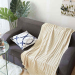 Cotton Knitted Nap Blanket