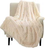 Fluffy Microfiber Faux  Fur Blanket