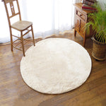 Fluffy Area Rug | Round Living Room Rugs