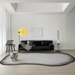 Simple shaped irregular rug