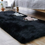 Premium Faux Fur Sheepskin Rectangle Area Rug