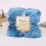 Fluffy Microfiber Faux  Fur Blanket
