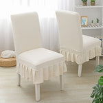 Thickened Stretch Fabric Dining Chair Cover