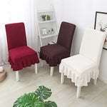 Thickened Stretch Fabric Dining Chair Cover
