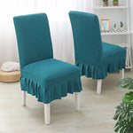 Thickened Stretch Fabric Dining Chair Cover