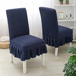 Thickened Stretch Fabric Dining Chair Cover
