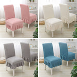 Thickened Stretch Fabric Dining Chair Cover