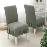 Thickened Stretch Fabric Dining Chair Cover