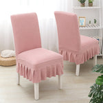 Thickened Stretch Fabric Dining Chair Cover