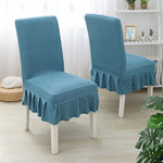 Thickened Stretch Fabric Dining Chair Cover