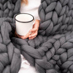 Chunky Knit Blanket