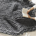 Chunky Knit Blanket