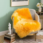 Premium Faux Fur Sheepskin Rectangle Area Rug