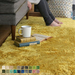 Fluffy Area Rug | Round Living Room Rugs