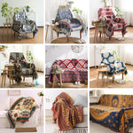 Bohemian Style Blanket | Chair Sofa Cover