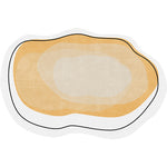 Simple shaped irregular rug