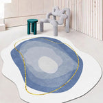 Simple shaped irregular rug