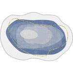 Simple shaped irregular rug
