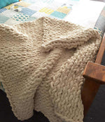 Chunky Knit Blanket