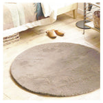 Fluffy Area Rug | Round Living Room Rugs