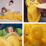 Chunky Knit Blanket