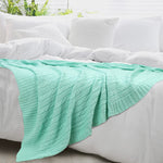 Cotton Knitted Nap Blanket