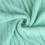 Cotton Knitted Nap Blanket