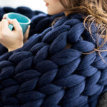 Chunky Knit Blanket