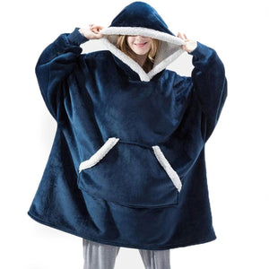 Oversized Microfiber Wearable Blanket