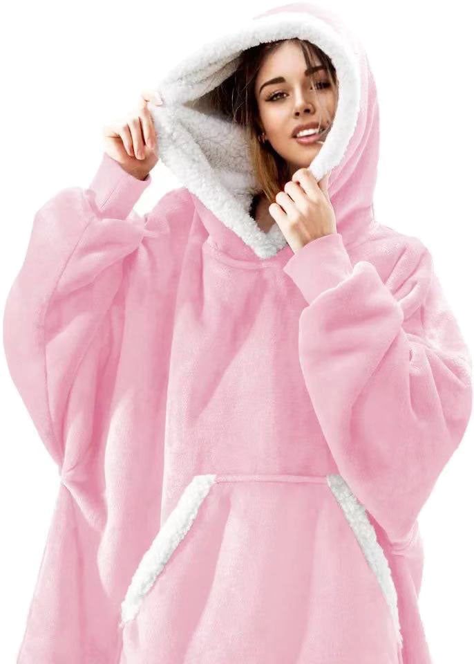 Oversized Microfiber Wearable Blanket