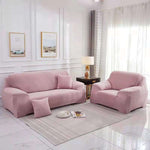Velvet Stretch Sofa Slipcover, Soft Anti-Slip