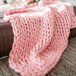 Chunky Knit Blanket