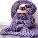 Chunky Knit Blanket