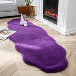 Faux fur area rug | Chair Couch Cover