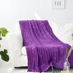 Cotton Knitted Nap Blanket