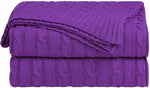 Cotton Knitted Nap Blanket