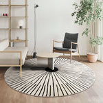 Living Room Round Area Rugs