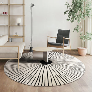 Living Room Round Area Rugs