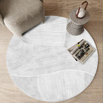 Living Room Round Area Rugs