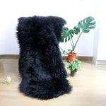 Faux Sheepskin Fur Chair Couch Cover, White Area Rug