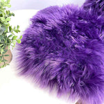 Faux Sheepskin Fur Chair Couch Cover, White Area Rug