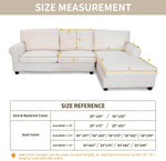 Anti-Slip Sectional Couch Cover,  Thicken Sofa Slipcover