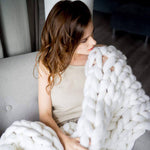 Chunky Knit Blanket