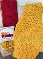 Chunky Knit Blanket