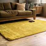 Fluffy Area Rug | Round Living Room Rugs