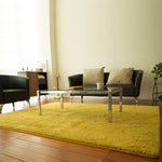 Fluffy Area Rug | Round Living Room Rugs